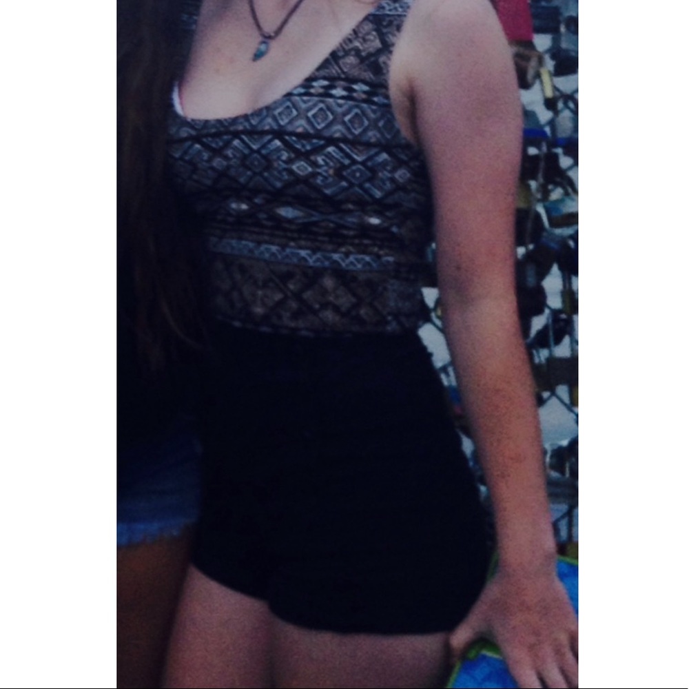 Forever 21 cropped tank top